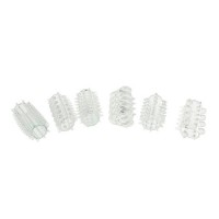 PODER PÊNIS luva transparente SET 6PCS 14569